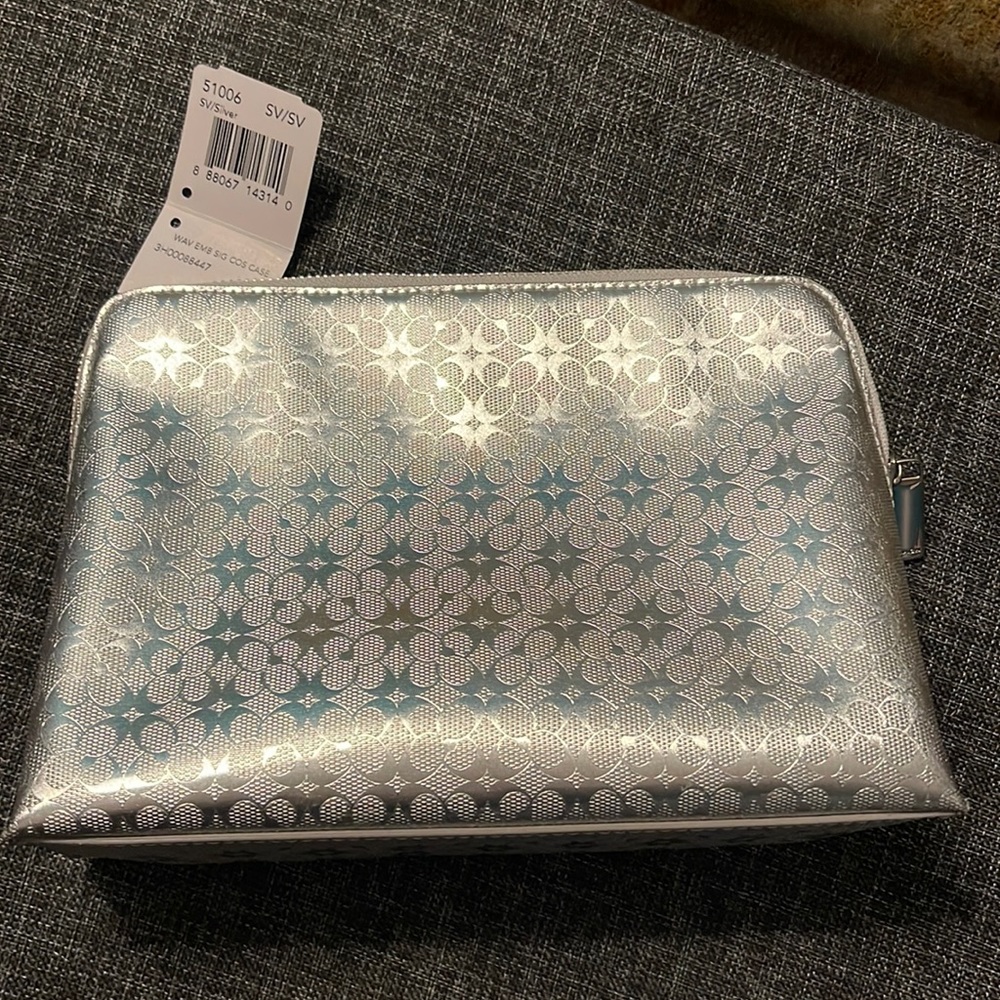 NWT Coach Cosmetic Bag
